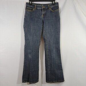 Tommy Hilfiger Jeans American Freedom Embellished Bootcut‎ Size 6 Womens EUC